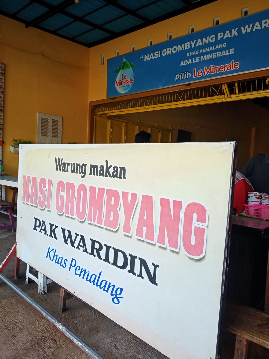 Giat Pekalongan-Pemalang, tidak lupa Nasi Grombyang..