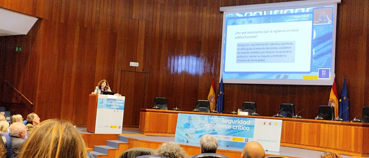 BelenSumi's tweet photo. M Jose Sierra cierra una gran Jornada hablando de la #Vigilancia de las IRAS y #resistencias #CCAES @sanidadgob @PRANgob @astursalud @obsaludasturias
#Seguridad del #Paciente https://t.co/6SUnjju1s1