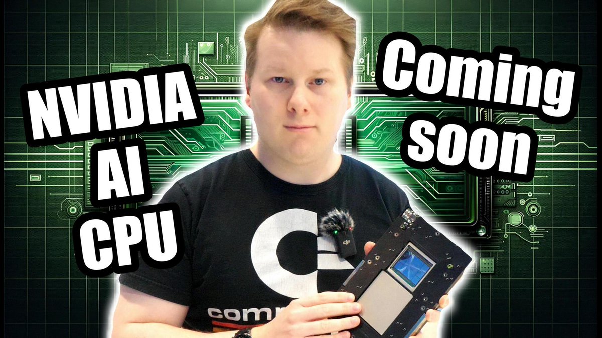 π·π. πΌππ πΆπ’π‘πππ π (@iancutress) on Twitter photo Everyone talks about GPUs for AI, but what about CPUs? Or what if you put them together?? I was amazed at <a href="/Supermicro_SMCI/">Supermicro</a>'s new @NVIDIA Grace Hopper and Grace Superchip chassis at #sc23 for having SO MUCH ROOM FOR ACTIVITIES inside(!)
youtu.be/sNFTeb-Cw9M #sponsored Everyone talks about GPUs for AI, but what about CPUs? Or what if you put them together?? I was amazed at <a href="/Supermicro_SMCI/">Supermicro</a>'s new @NVIDIA Grace Hopper and Grace Superchip chassis at #sc23 for having SO MUCH ROOM FOR ACTIVITIES inside(!)
youtu.be/sNFTeb-Cw9M #sponsored