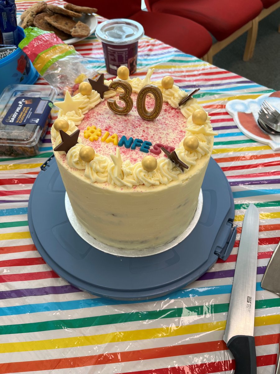 HeritageWSHC's tweet photo. Congratulations to Ian, our Collections Manager who is celebrating a marvellous 30 years working for Wiltshire & Swindon Archives. Here's to another 30! And thanks to @heritageCMAS Heather for another amazing cake creation. #WiltshireCouncilCareers https://t.co/o4ODvV9OmZ