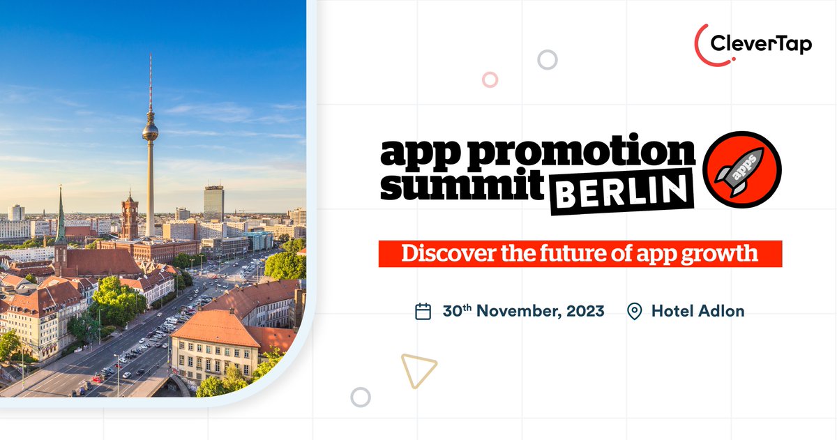 1 DAY TO GO for the @apppromotion Berlin 2023! 📱

Get ready to dive into the world of growth marketing with insights from Europe’s top #appgrowth experts. Plus, we're finalists in THREE categories at the App Growth Awards!

See you there: bit.ly/3R1hWdl

#APSBerlin