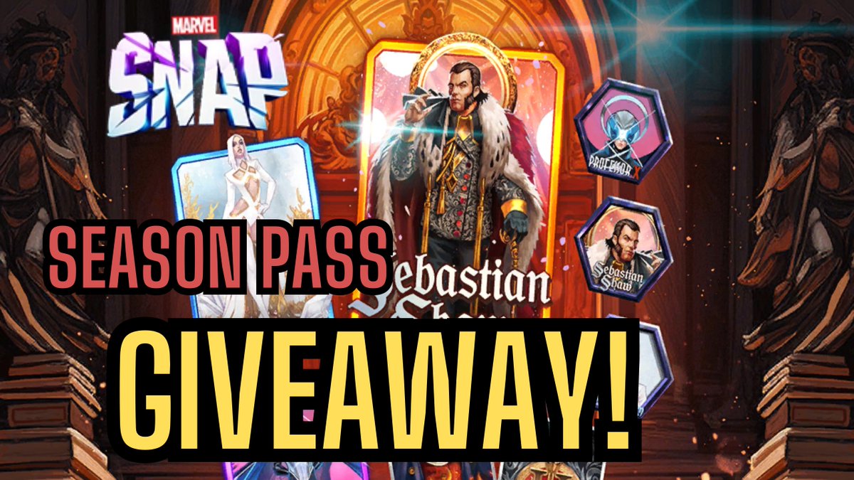 🔥 #MarvelSnap Season Pass Giveaway - 15 Season Passes! @MarvelSnapZone ✅Follow Me/Like/Retweet this Tweet ✅Comment what Creator You'd like to see on the Podcast! ✅Follow on YouTube and Comment There for More Entries! 👇TOP COMMENT for Video + MORE👇