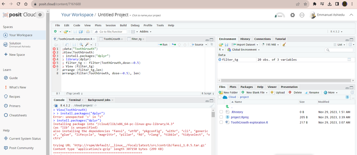 I just published R — Program link.medium.com/FpvATIKC7Eb 

Learning a new language can be so much challenging. In the course of my studies towards the Google Data Analytics Professional Certificate, I have to learn R.