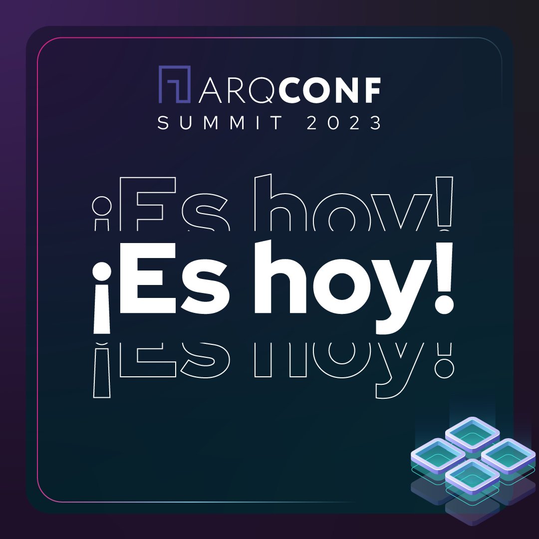 Hoy a las 18 nos encontramos en <a href="/UCEMA_edu/">UCEMA</a>  (Reconquista 775) para vivir una tarde de mucha charla, herramientas, historias y experiencias contadas por speakers y referentes de la industria IT.

¡Vení a compartir conocimientos con toda la comunidad! Te esperamos🤗
#ARQCONF2023