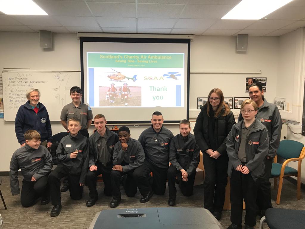 Last night we were delighted to welcome along Alfie from <a href="/ScotAirAmb/">SCAA</a> who told us all about the amazing work they do 🚁🚑 #savingtime #savinglives