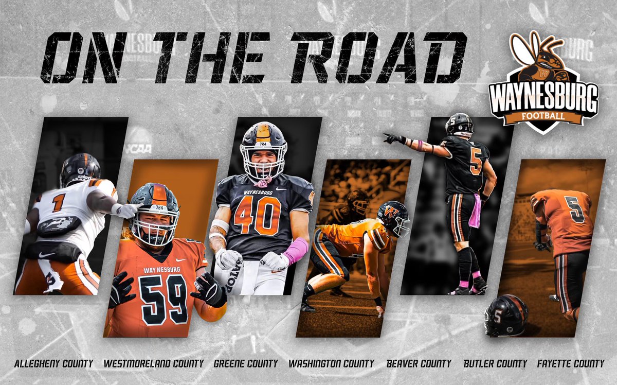 Waynesburg_FTBL's tweet photo. On The Road 🟠⚫️ https://t.co/ZrwkJhm9q1