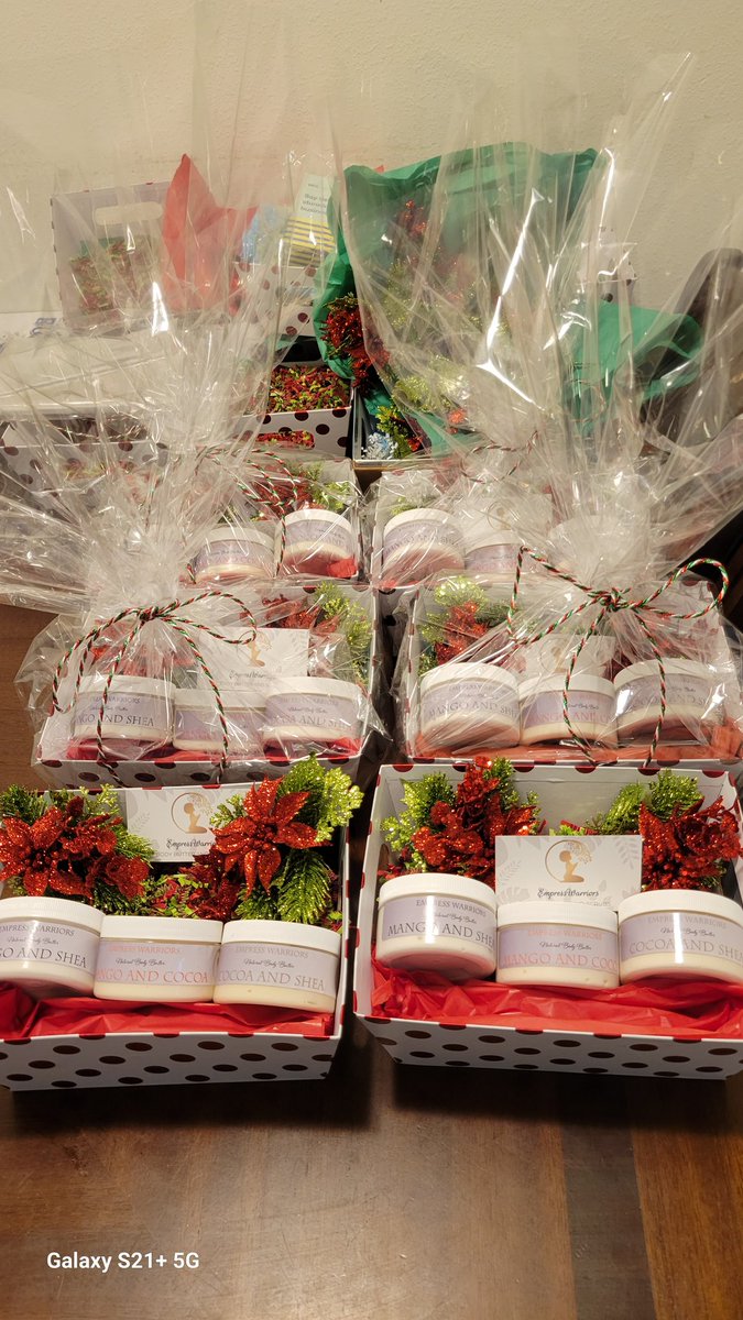 @EmpressWarriors holiday baskets available for $35. Free Battle Creek delivery
