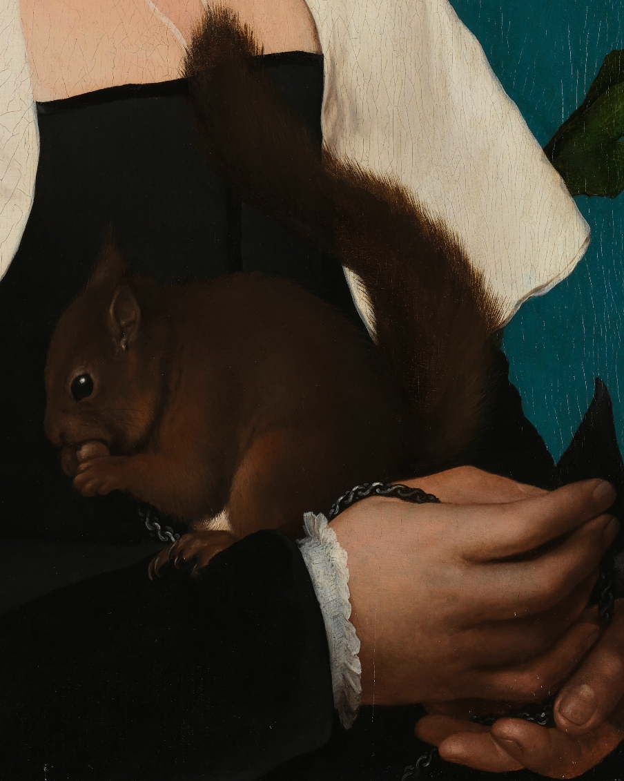 Died #OnThisDay (or around) in 1543: Bavarian painter active in England #HansHolbein the Younger (ca. 1497-1543)

Portrait of a Lady with a Squirrel and a Starling, probably Anne Lovell, 1526-8

#Holbein #NorthernRenaissance