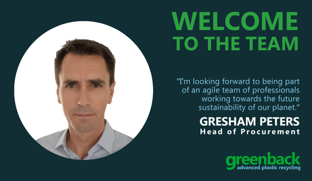 📣Our team is growing. Welcome Gresham Peters, our new Head of Procurement! As @philippevonsta1 says: 'Gresham has the skills and experience to build strong relationships with our strategic suppliers to support our mission to turn #plastics circular.' 🔎shorturl.at/cimoT