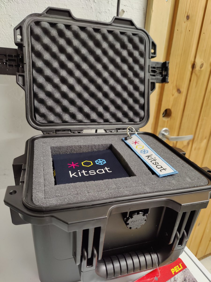 kitsatellite's tweet photo. Kitsats are delivered nowadays more or less weekly, but sometimes one outcoming box stands out: this one goes to @Hancom2020 Academy in South Korea for aerospace engineer training. Looking forward to further cooperation &amp; hearing about their experiences! https://t.co/zRmQhlqitB