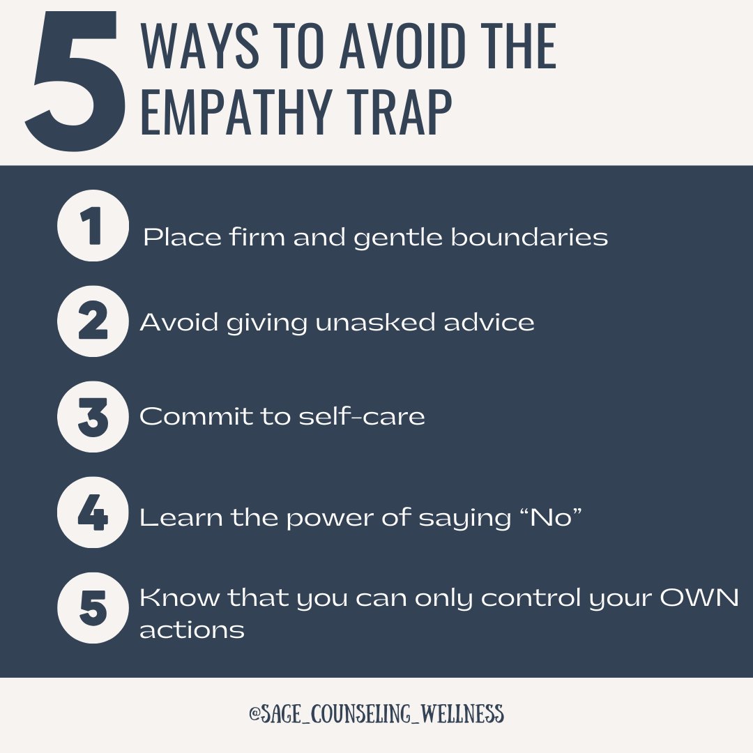5 ways to avoid the empathy trap! How do you manage empathy in a healthy way? ☺️  

#mentalhealthsupport #sympathy #empathy #empathymatters #empathyforlife #empath #empathproblems #empathlife #empathystruggles #empathprotection #empathhealing #empaths