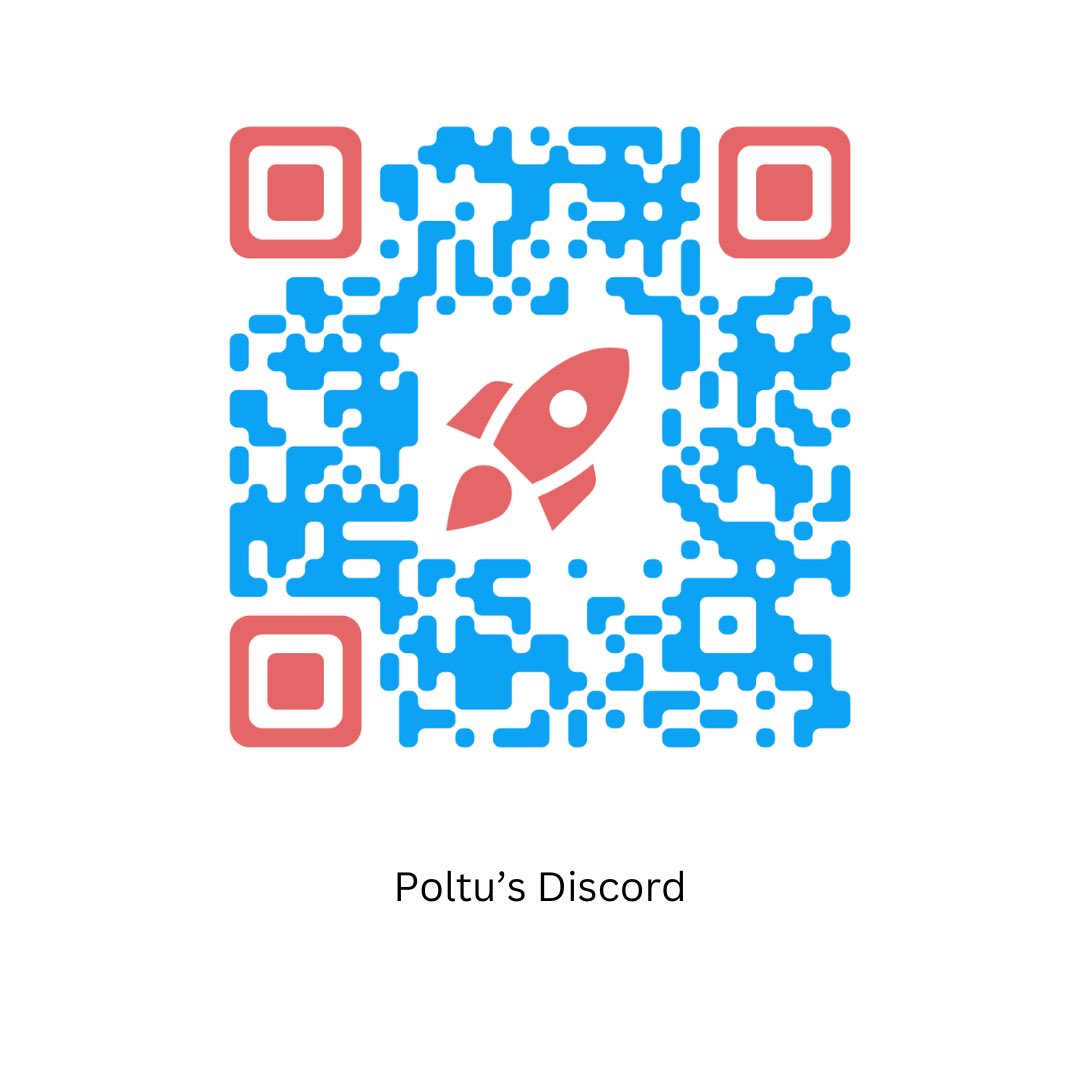 politicsdemon's tweet photo. Hey Fam, 

I am very much excited to announce that now Poltu is not only on Instagram and Twitter, Poltu is now on Discord as well. 🥳🥳🥳

Here are the links, use this link to join us on Discord:

- Poltu's Discord Server: https://t.co/raSzMHYiG2

#Poltu #Crypto 

You can also scan the below QR Code to be a part of Poltu’s Discord Server. 😁❤️
