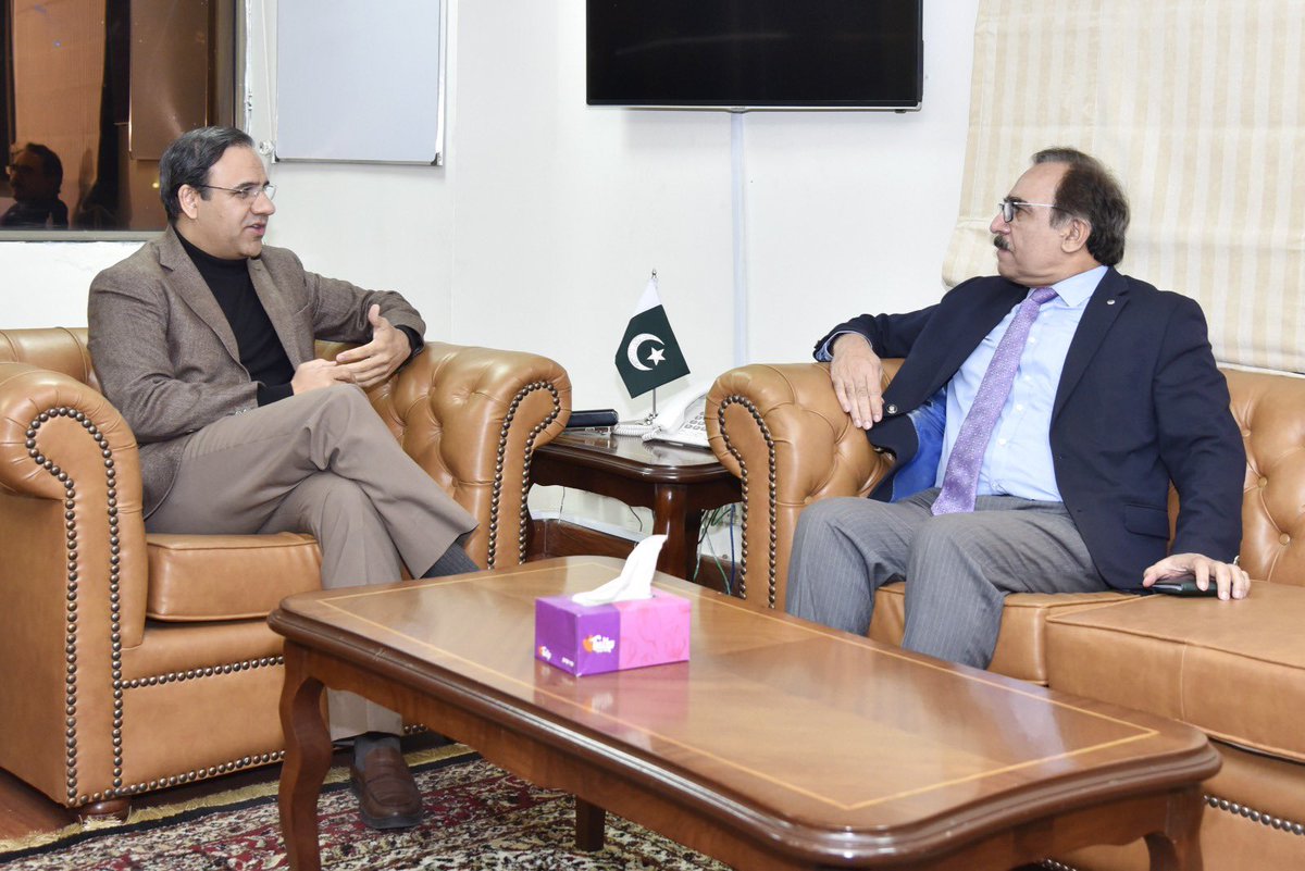 Great to meet the Chairman of the Pakistan Science Foundation (PSF) to explore ways in which we can enhance funding for STEM research, and transform the role of PSF similar to the National Science Foundation in the US for research and commercialisation.