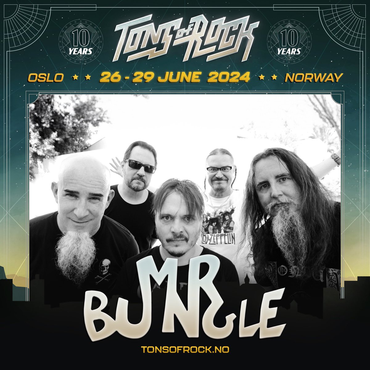 We see you Norway #TonsOfRock 

Catch us June 27th! tonsofrock.no