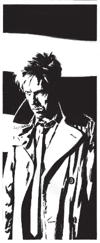 sispurrier's tweet image. Failing to stay off the Internet, because reviewing issue #1 of the new! forthcoming! Hellblazer! series! and almost gasped at the unutterable perfection of this one panel. Aaron Campbell in understated godmode.