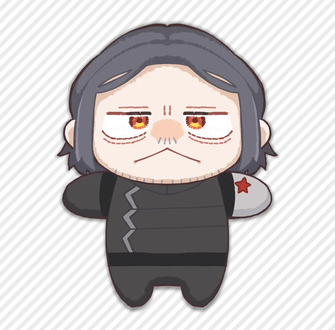 今度の年末年始休みが本当に暇なので、オリジナルぬいでも作ってみるか......!と思い考えてみたけれど、これは...ほしいですね.........