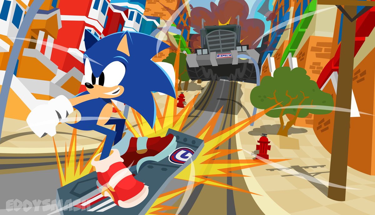 'Follow me, send me free.
Trust me and we will
Escape from the City' 🌀🎸💥🏙️🚔
(Sonic Adventure 2)

#Sonic #SonicTheHedgehog #SonicAdventure2 #SonicAdventure2Battle