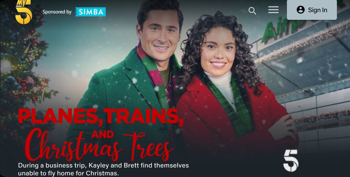 UK friends &amp; fam! It's an exciting day as my Christmas movie 'Planes, Trains, and Christmas Trees' is airing at 3:15pm on <a href="/channel5_tv/">Channel 5</a> Tune in for some festive fun! 😁💕🎄⭐️🎉☃️ #christmasmovie #iwrotethis