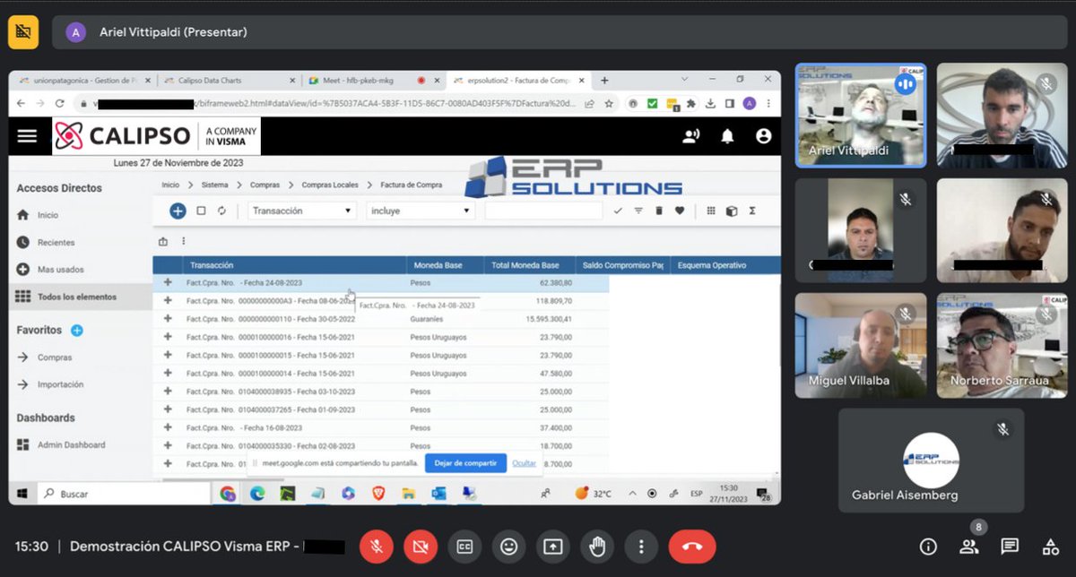 erpsolutions_ok's tweet image. #erpsolutionsgroup en #demo de #ERP #Calipso / #visma / #SaaS / #web

Mostramos #funcionalidades sobre #ERP #calipso / #visma#transaccionando #WEB en #tiemporeal / modalidad #Saas.