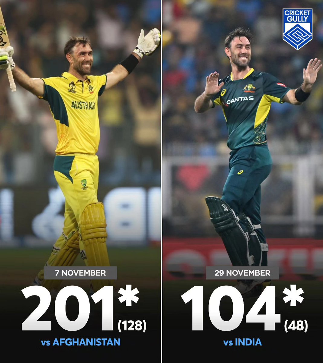 minhaz01909's tweet image. November 2023 belongs to Maxwell!📷
#Maxwell #MaxwellMagic #indvsaust20 #indvsaust20i #INDvsAUS #Australia #T20ISeries