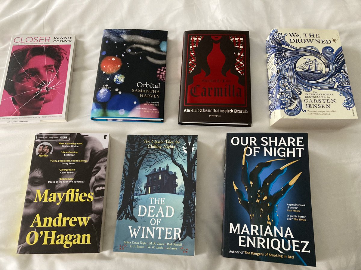 Dan_Rodeax's tweet photo. You know when you convince yourself that you can go into a book store and just look?

Well this is the haul from today…

Thank you @mrbsemporium &amp; @ToppingsBath 

#BooksWorthReading #readingforpleasure #booklovers https://t.co/nVqYk3EACV