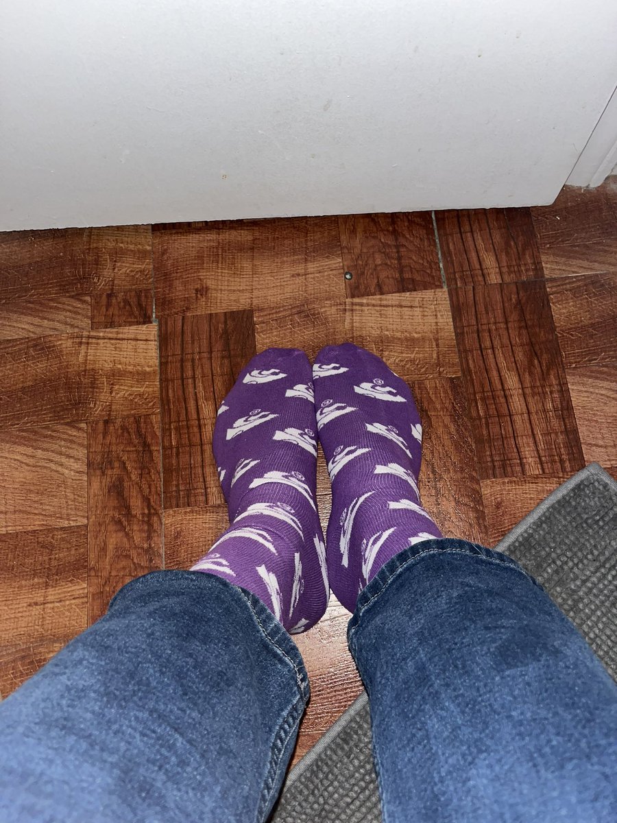 PVCAT82's tweet photo. Day 29 #kstatechallenge #sockweek great win last night @KStateMBB and @CoachJTang. https://t.co/99ZRVyidGV