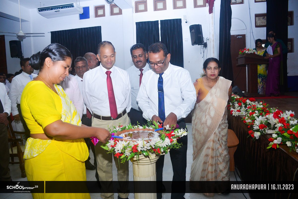 Highlights from Schoolpreneur ’23 Anuradhapura as Student Entrepreneurs got together to celebrate their business ideas and learn more about taking their ideas to the next level

Organized by <a href="/CeylonChamber/">The Ceylon Chamber of Commerce</a>, in Partnership with Ministry of Education, Sri Lanka  and <a href="/ilo/">International Labour Organization</a>