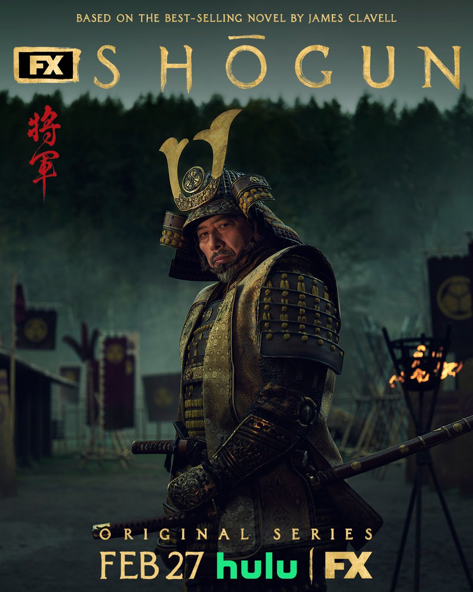 History will be made in FX’s Shōgun, the epic saga of war, passion, and power in Feudal Japan. Premieres 2.27 on Hulu and FX. #ShogunFX