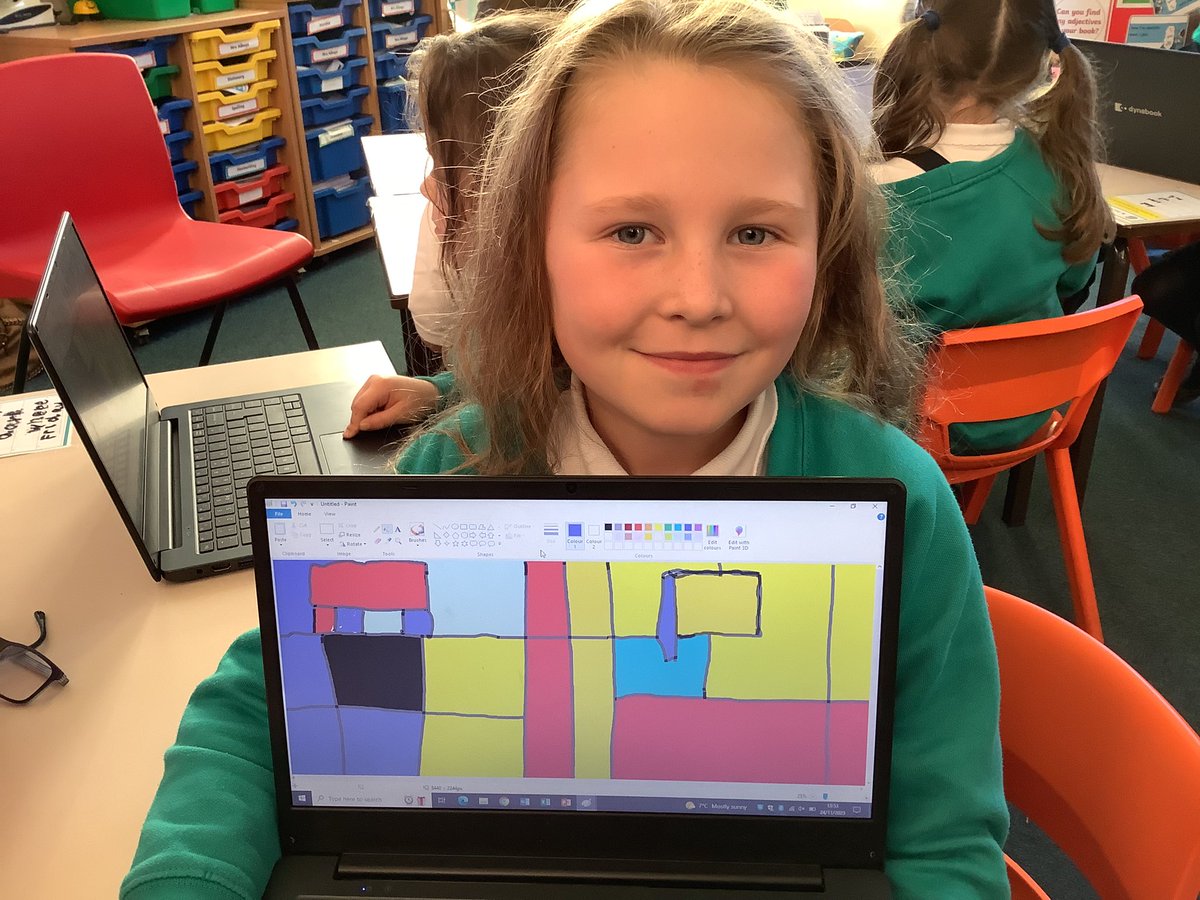 AckworthHoward's tweet image. 🎨 In computing, Year 2 enjoyed creating digital artwork in the style of Mondrian. They used the line and fill tools to help them. They also learnt how to save and retrieve their work!

#AckworthHowardComputing
#AckworthHowardArt