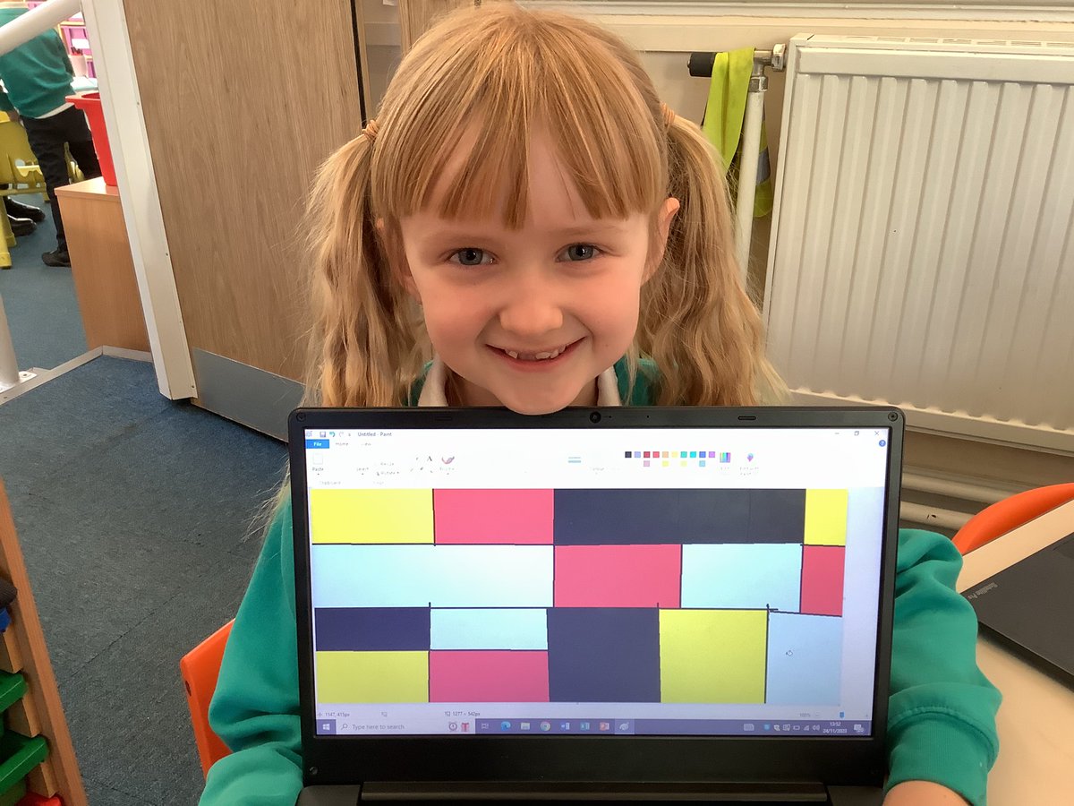 AckworthHoward's tweet image. 🎨 In computing, Year 2 enjoyed creating digital artwork in the style of Mondrian. They used the line and fill tools to help them. They also learnt how to save and retrieve their work!

#AckworthHowardComputing
#AckworthHowardArt