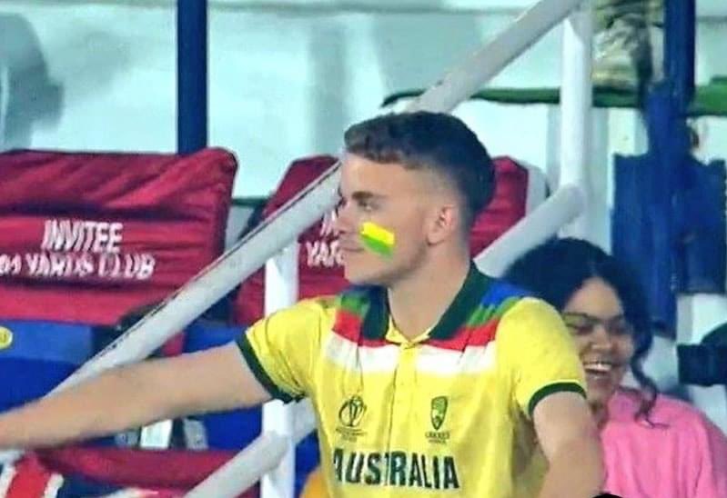After an awful performance in the world cup. @CurranSM is cheering up for @CricketAus 🤦🏻 @englandcricket @BCCI @Gmaxi_32 @MichaelVaughan