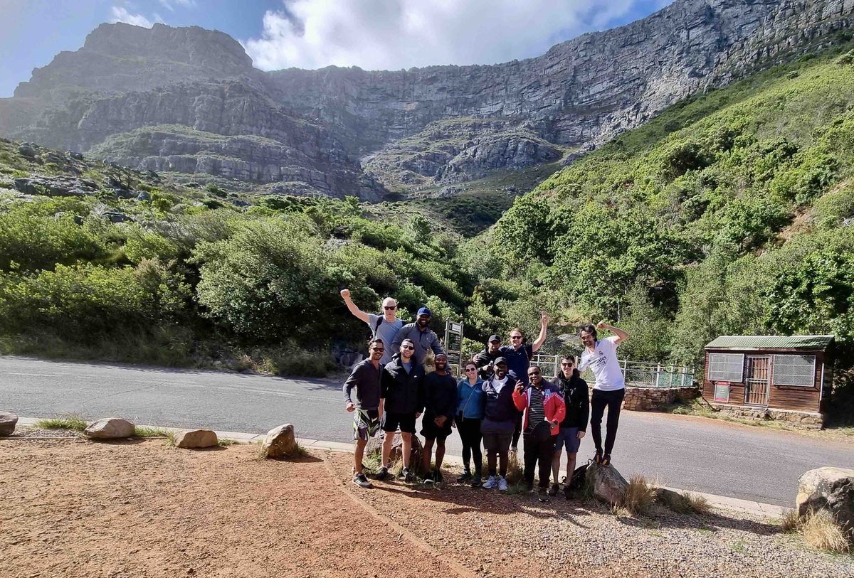 VC4A_Africa's tweet image. Before and after an invigorating hike with the #VentureShowcaseAfrica2023 team, all the way up to the top of gorgeous Table Mountain. We’re here in sunny Cape Town for #AESIS2023: africainvestorsummit.com, kicking off tomorrow 🚀 #AESIS2023xVC4A #VC4AVentureShowcase Join us!