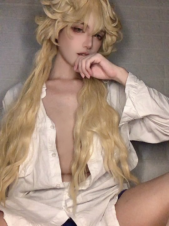 phebs_moon's tweet photo. Good morning ⭐️ #Aether #cosplay #genshin https://t.co/X1jhYWqdVh