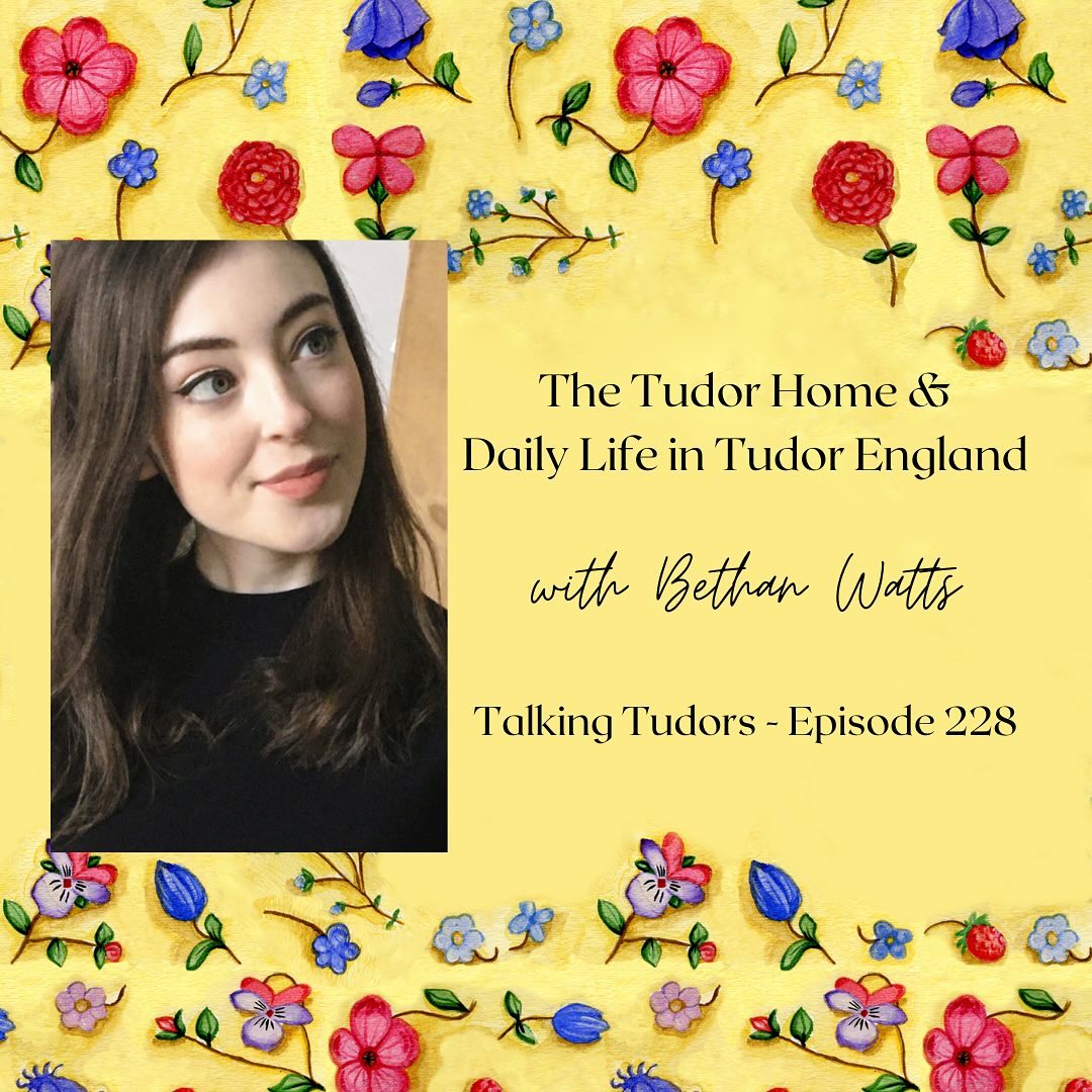 I recommend the latest episode of 'Talking Tudors', where Bethan Watts talks to Natalie Grueninger about the Tudor home and daily life in Tudor England:

talkingtudors.podbean.com/e/episode-228-… <a href="/bethancwatts/">Bethan Catherine Watts</a> <a href="/OntheTudorTrail/">Natalie Grueninger</a> #Tudors #podcast