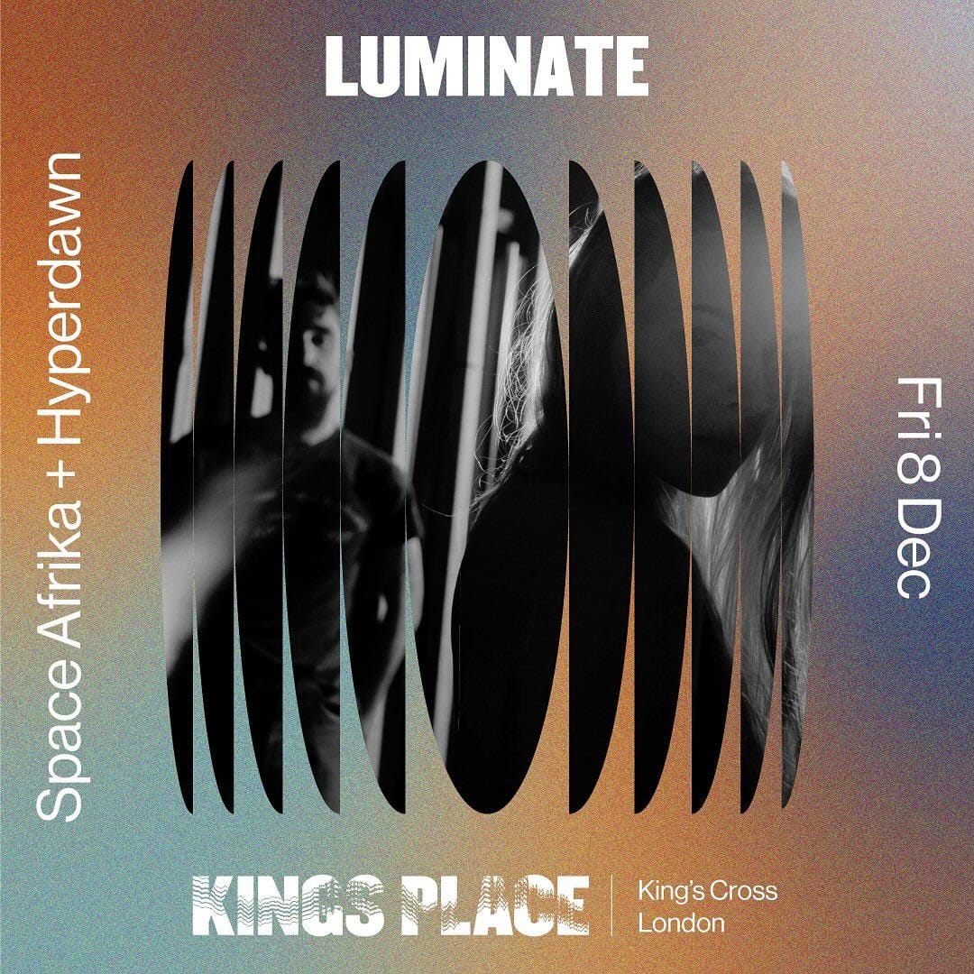 hyperdawn (@hyperdawnmusic) on Twitter photo Really looking forward to be joining Space Afrika next Friday at <a href="/KingsPlace/">Kings Place</a> as they're closing out their Sound Unwrapped Artist Residency
Dec 8th, 8pm
🔗- kingsplace.co.uk/.../space-afri… Really looking forward to be joining Space Afrika next Friday at <a href="/KingsPlace/">Kings Place</a> as they're closing out their Sound Unwrapped Artist Residency
Dec 8th, 8pm
🔗- kingsplace.co.uk/.../space-afri…