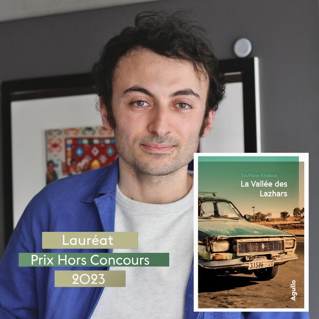 Francetele's tweet image. 📚 🤝 C’est le seul prix en France à défendre l’édition indépendante !     

Le Prix Hors Concours 2023 revient à Soufiane Khaloua, auteur de “La Vallée des Lazhars”, paru aux @Agullo_Ed. 👏 

👉 francetelevisions.fr/et-vous/notre-…