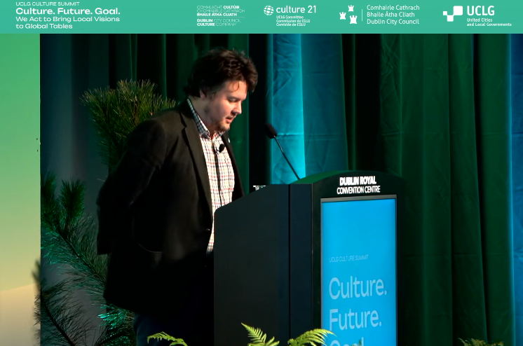 Our @ICOMOS sister working group, Climate Action Working Group focal point @WMegarry shares the clear message of culture is a critical asset for climate action. Culture is local and is the human face of climate change. #UCLGCultureSummit youtu.be/z0_nJ-1E2fA?li…