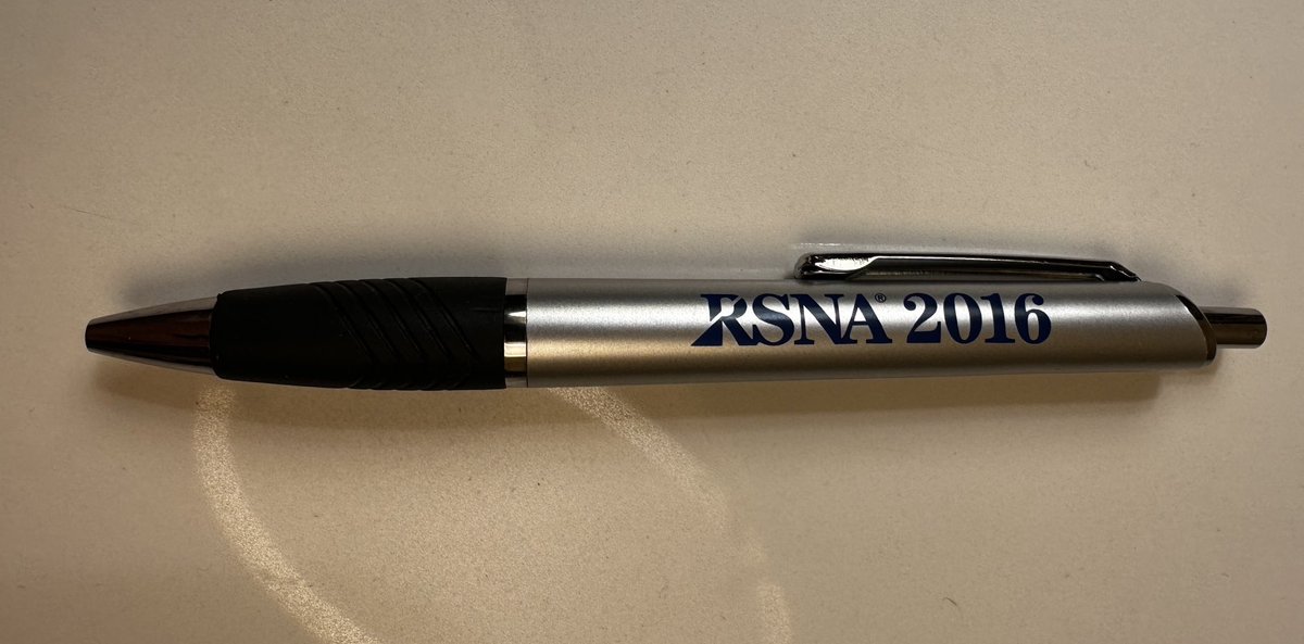 I reached into my laptop bag to find a pen and this is what I found. #RSNA23 #RSNA16
