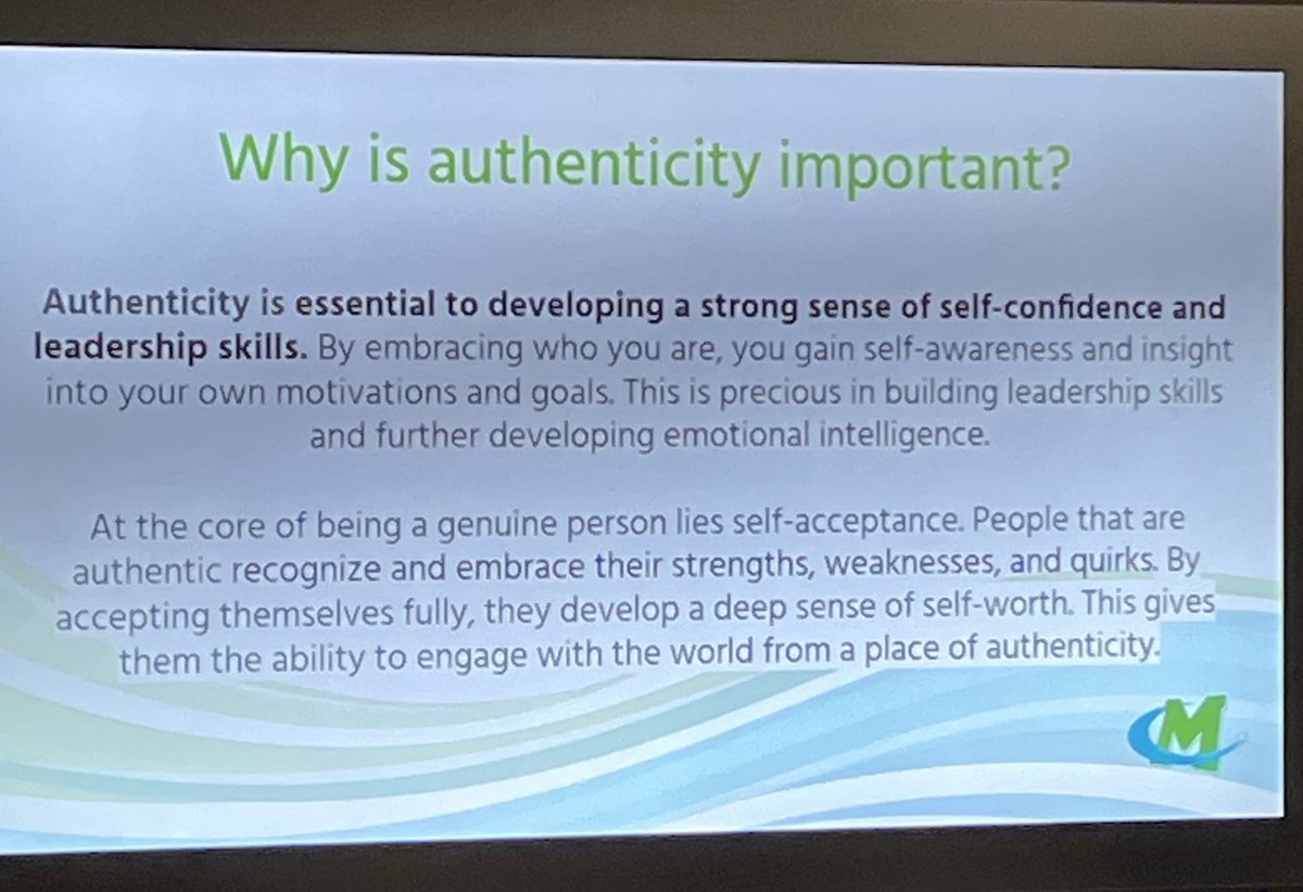 Figure out you and what you do well! Thanks, Tonya McCall, for sharing your insights about leadership in our Women in Leadership session. Define and embrace your strengths, develop courage to face your fears!