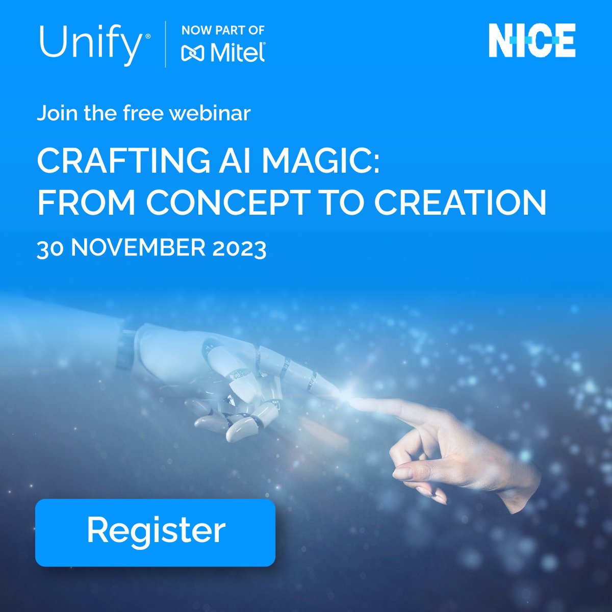 Unify (@unifymitel) on Twitter photo Last chance! Elevate your CX with #Unify's exclusive AI webinar tomorrow! 📅 Join our CX experts for a FREE 1-hour session unlocking the magic of AI. Register now to personalize experiences, empower employees, and create confident CX leaders. 🔗spr.ly/6018R8Ewg <a href="/Mitel/">Mitel® Official</a> Last chance! Elevate your CX with #Unify's exclusive AI webinar tomorrow! 📅 Join our CX experts for a FREE 1-hour session unlocking the magic of AI. Register now to personalize experiences, empower employees, and create confident CX leaders. 🔗spr.ly/6018R8Ewg <a href="/Mitel/">Mitel® Official</a>