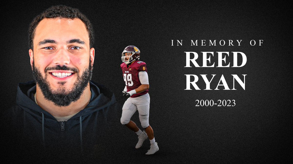 UMD Bulldog Family, College Football Community Mourns the Passing of Reed Ryan Story: umdbulldogs.com/news/2023/11/2…