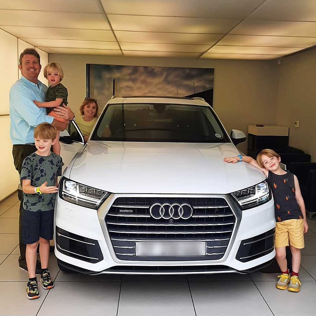 Congratulations on the purchase of your Audi Q7 O'Driscoll family; thank you for partnering with us on your #Audi journey. A progressive <a href="/audisouthafrica/">audisouthafrica</a> delivery by Jacques Adriaanse.