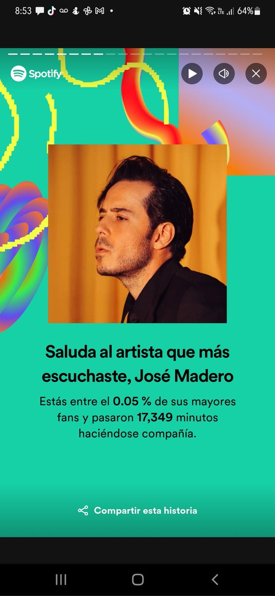 yoelvann0's tweet photo. Gracias @jose_madero por hacer mejores todos mis dias 🖤 #SpotifyWrapped #SpotifyWrapped2023 https://t.co/t6TyXczo3U