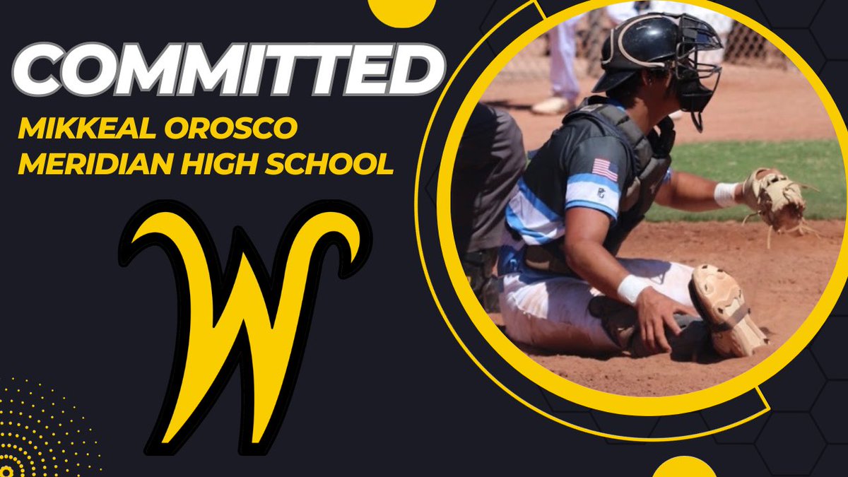 A talented catcher out of Meridian, Idaho will be making his way to Walla Walla next fall! Welcome to the Warrior family, @MikkealOrosco! Go Warriors 🔱