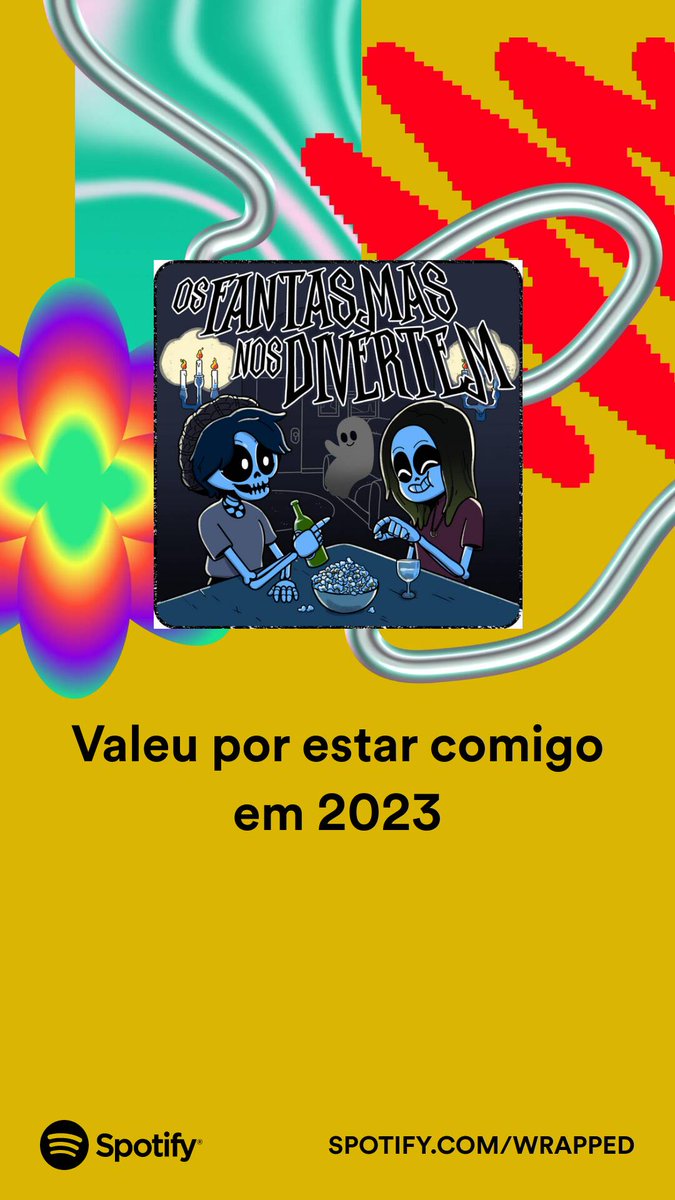 Não consigo expressar o quanto aprecio a simpatia que transborda em cada episódio desse podcast. Adoro as apresentadoras por seu humor cativante e as histórias assustadoras. Obrigado por tornarem meu ano mais divertido, Juliana e Renata!👻#SpotifyWrapped  open.spotify.com/show/0PhBl2Jkb…