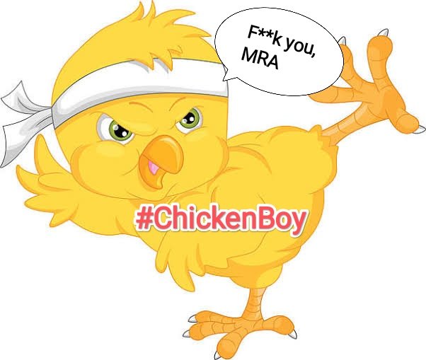 Characteristics of #ChickenBoy

🔺He is a simp
🔺He trusts the Judiciary &amp; media
🔺He thinks, vulnerable men are losers
🔺He hates men's activists &amp; #1CroreAlimony campaign
🔺He disregards all the warnings
🔺He does not know that one day he will be taken to slaughter house
🔺He