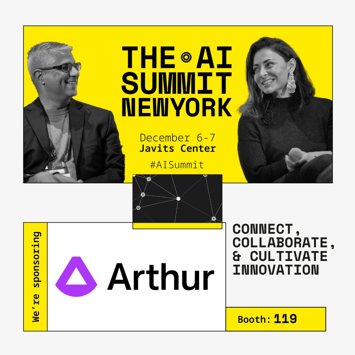 Attending the #AISummit in NYC next week? Don’t miss these sessions with some of Arthur’s thought leaders!

📅 Wednesday, 12/6 @ 10:10 am EST
👤 Adam Wenchel, Co-Founder &amp; CEO (<a href="/apwenchel/">Adam Wenchel</a>)
💬 Panel: Will Generative AI Drive a Generational Transformation in the Financial Services