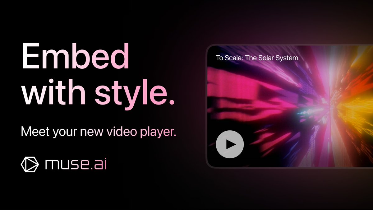 video_ai's tweet photo. Don't just host videos, showcase them.

Delight your users with Airplay and Chromecast support, automatic subtitles, keyboard shortcuts, AI-powered video search, and a beautiful experience. 

Try it free and see the difference today at https://t.co/gEeTsI2wzW https://t.co/Rpwap6JOr9