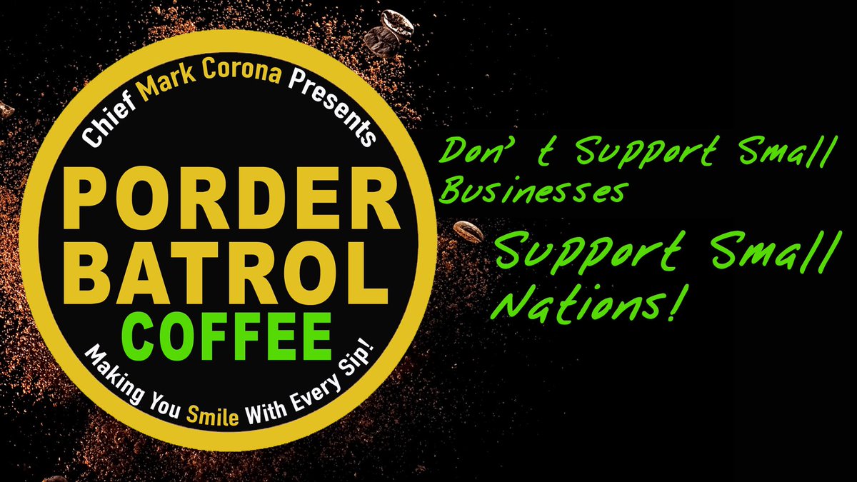 Don’t support small businesses. Support small Nations! #coffee #slowjamastan #porderbatrol #smallbusiness #smallnation #smallcountry #borderpatrol #security #blackcoffee #flavoredcoffee