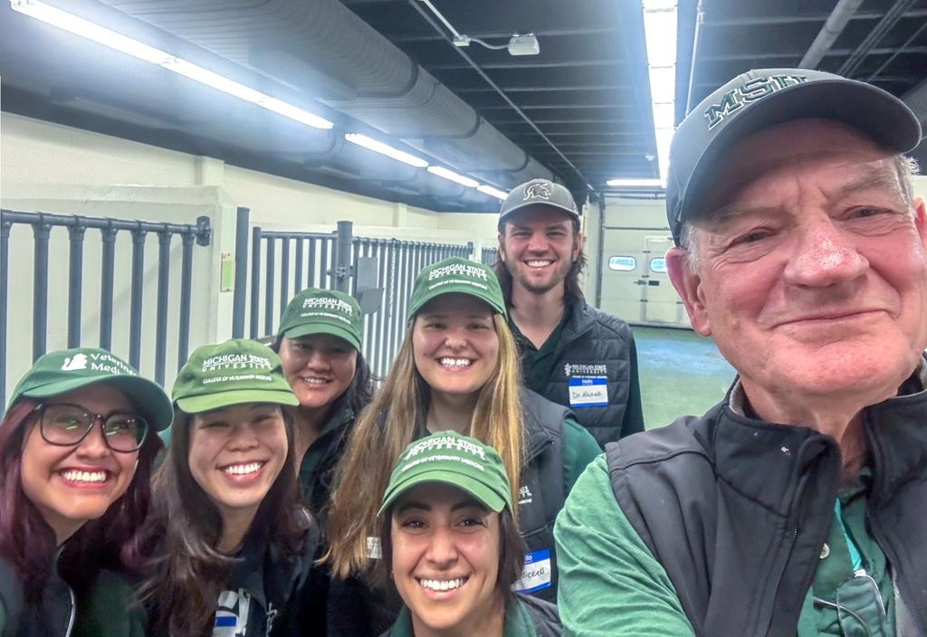 MSU Veterinary Medicine tweet media